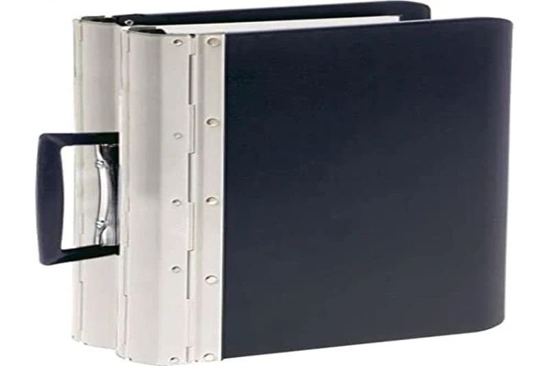 M-Office Orion 120mm Double Spine Lever Arch File with Plastic Lid and Handle