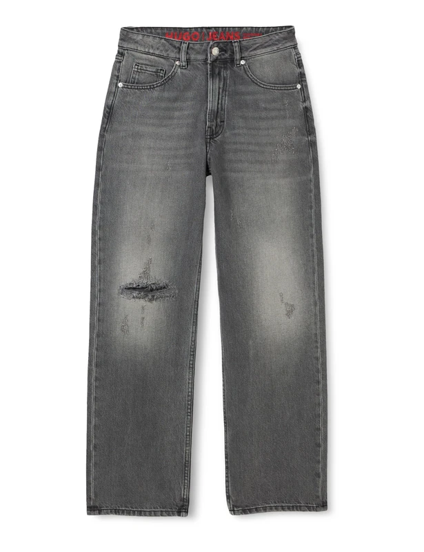 HUGO Men's Gilissi Jeans Trousers, Medium Grey33, 32W/34L