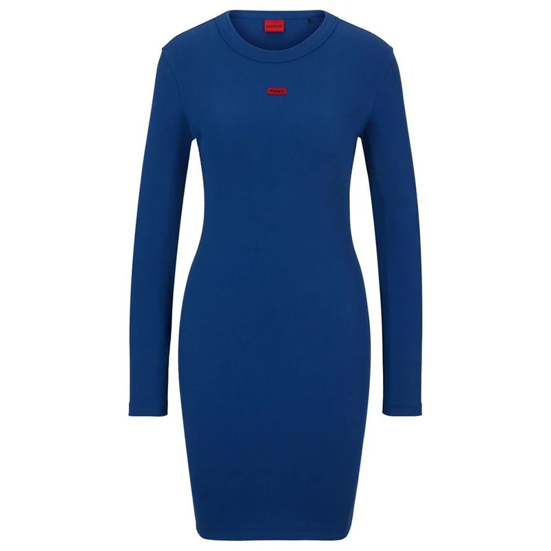 HUGO Men's Nemalia Jersey Dress, Medium Blue420, S