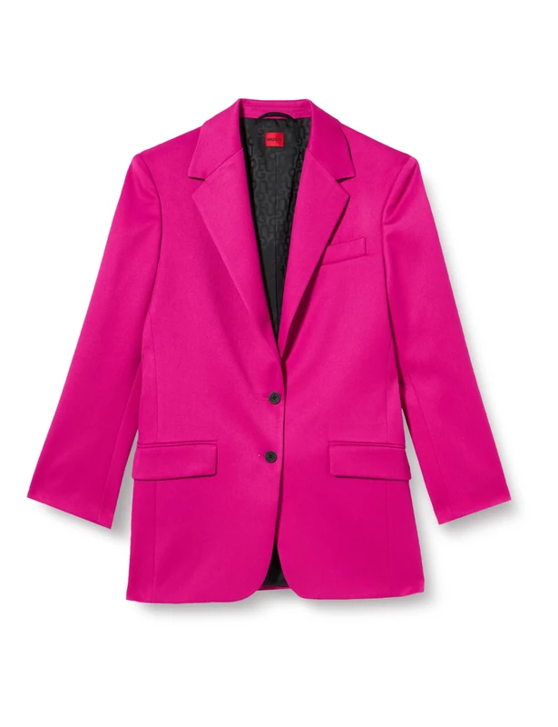 HUGO Men's Akate Jacket, Dark Pink652, 38