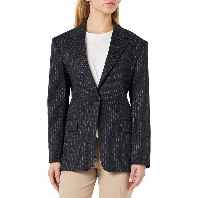 HUGO Women's Agura Jacket - Open Miscellaneous969 Size 10