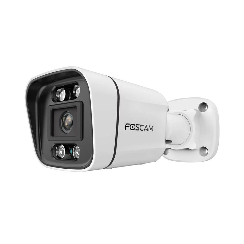 Foscam 8MP PoE Outdoor IP Camera with Spotlights and Siren V8EP White
