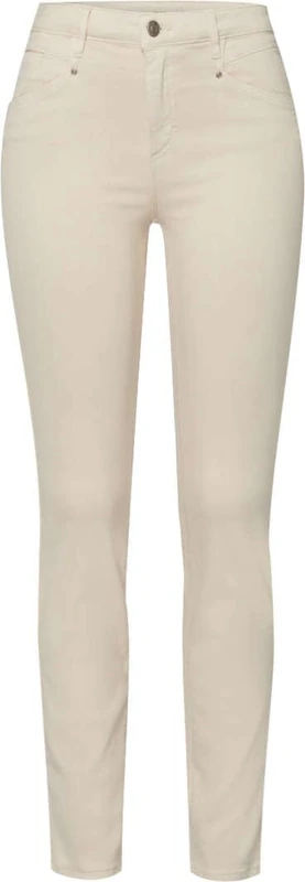 Brax Women's Style Shakira Five-Pocket Trousers in Vintage Stretch Denim Jeans, Ivory, 36W x 30L