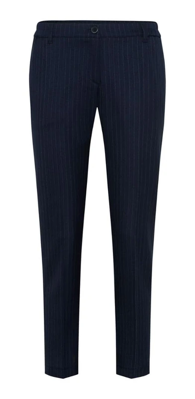 BRAX Women's S Style Maron-Wool Touch Trousers in Relaxed Silhouette Slacks, Navy, 27W x 34L - Image 1