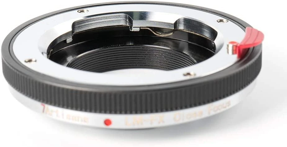 7artisans LM-FX Close Focusing Adapter Ring for Leica M Lens to Fuji X-T1 X-T10 X-T2 X-T20 X-T3 X-T30..