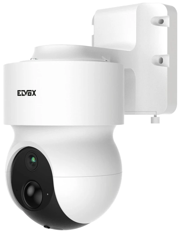 VIMAR 46243.030B Wireless Outdoor Motorized Full HD Camera Battery Powered Full HD App Supervision, Micro SD Recording up to 128GB (not included)