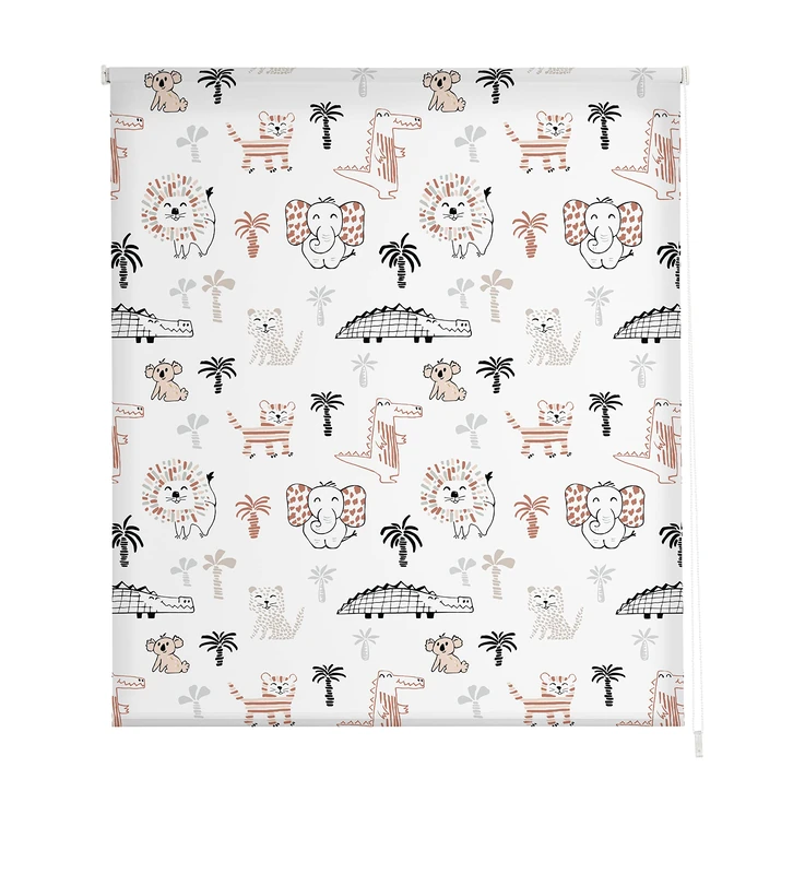 Estoralis | Kids | Roller Blind Modern Design | Translucent Digital Print | Model I-2161 | 130 x 180 cm (W x H) Fabric Size 127 x 175 cm | Blinds for Windows and Doors