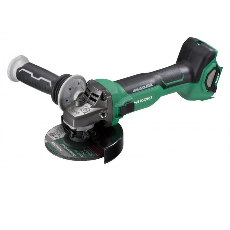 HIKOKI Akku Winkelschleifer, G3613DEW2Z, (Basic) (36V, 0-10000 min-1/min Drehzahl, Scheiben-ø: 125mm, Brushless, mit AT Modus, Spindelarrietierung, im HSC III (OHNE Akku und Ladegerät)