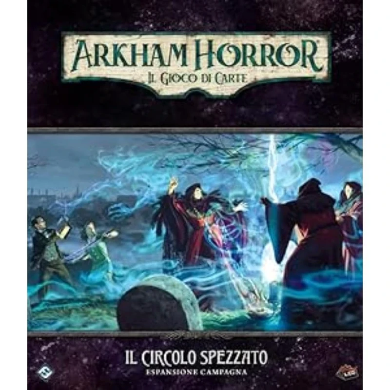 Asmodee - Arkham Horror The Card Game: The Broken Circle - Campaign Expansion, Italian Edition