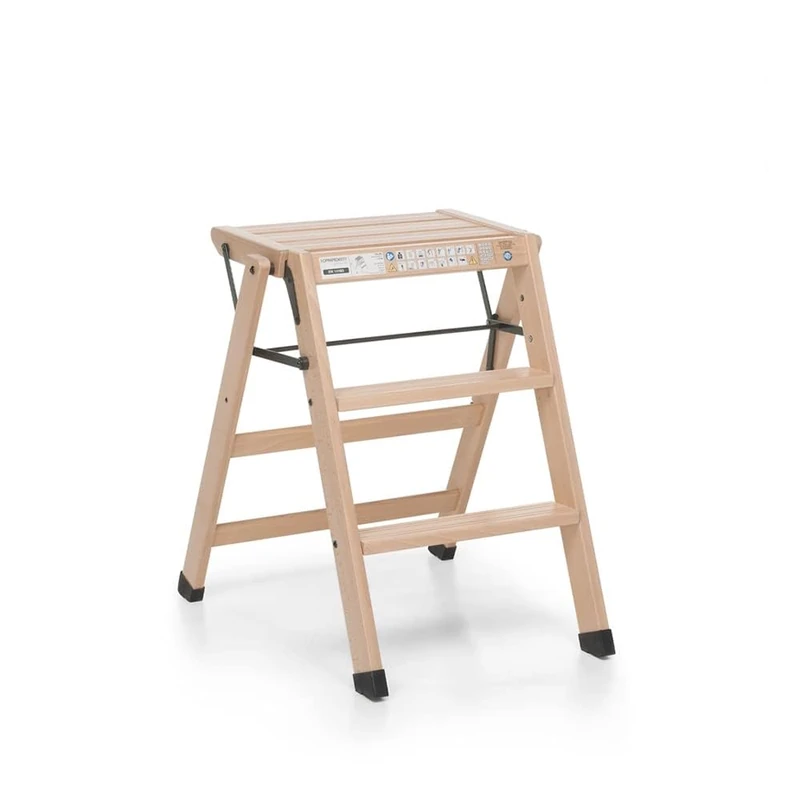 Foppapedretti Folding Stool Natural - Image 1