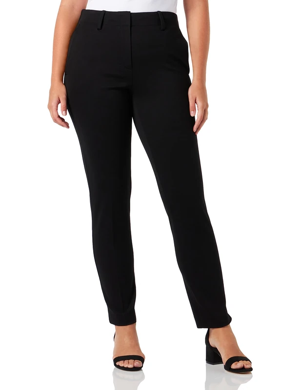 Gerry Weber Women's 925036-31218 Slacks, Black, 12 Short