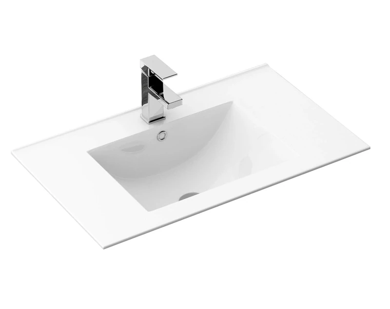 Rea Bathroom Sink Made of Ceramic Dafne 60 - Snow White - REA-U0786
