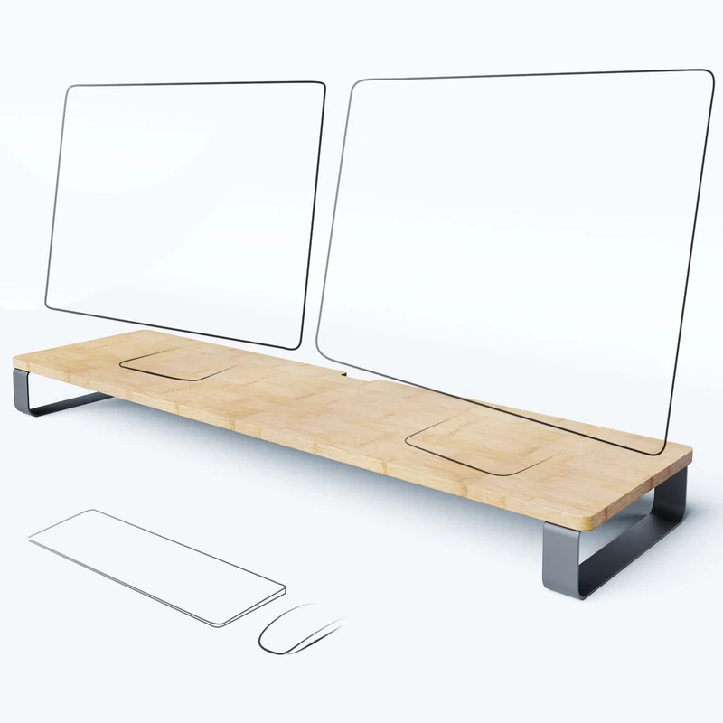 KD Essentials – Monitor stand & riser XXL – 1m