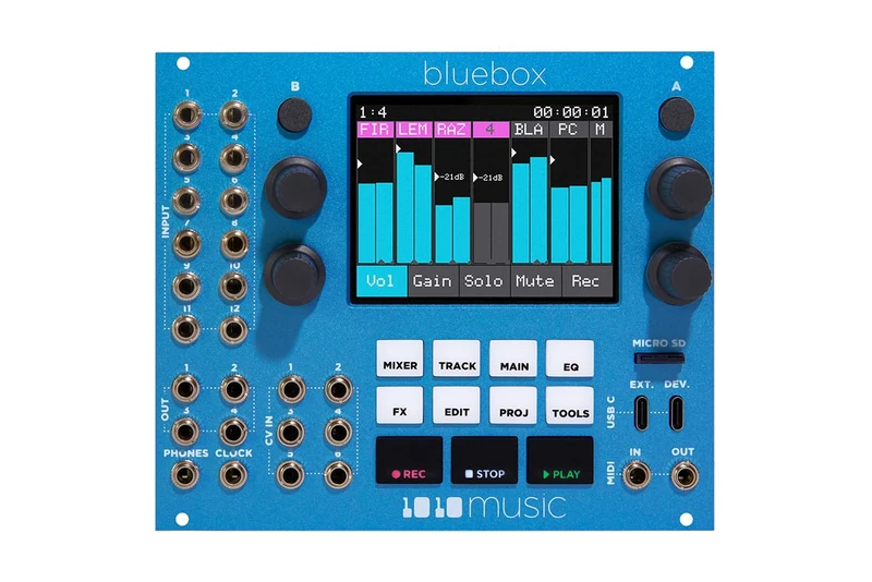 bluebox Eurorack Edition – Compact Digital Mixer/Recorder
