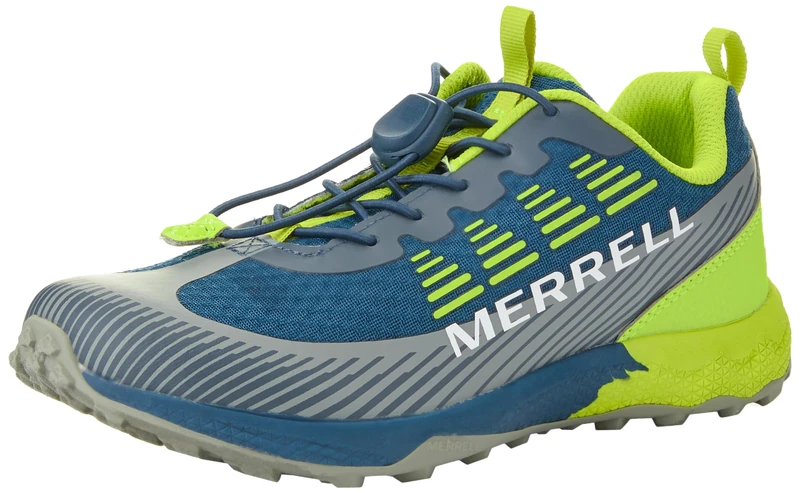 Merrell Agility Peak Kid's,Navy Hi/Viz 10 UK
