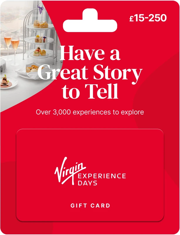 Virgin Experience Days £100 (Afternoon Tea) - UK - Delivered by post - Image 1