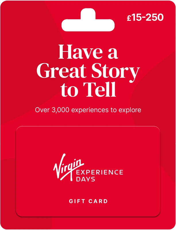 Virgin Experience Days £50 - UK - Delivered by post
