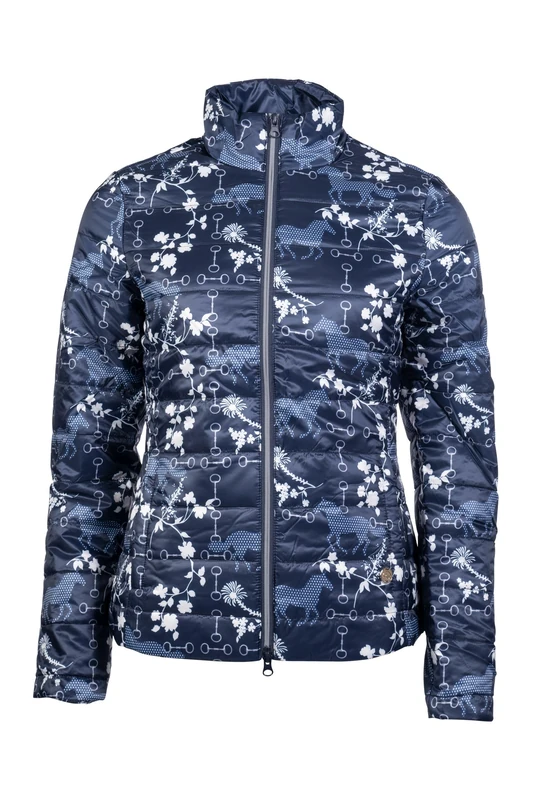 Hkm Women's Bloomsbury Jacket, Dark Blue/White, XS