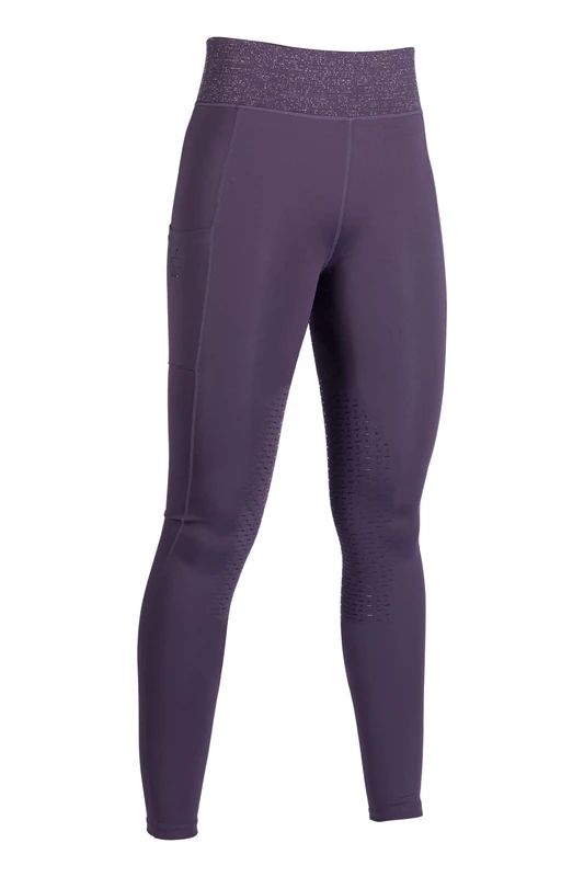 Hkm Women's Lavender Bay Leggings, Dark Purple, 34 (EU)