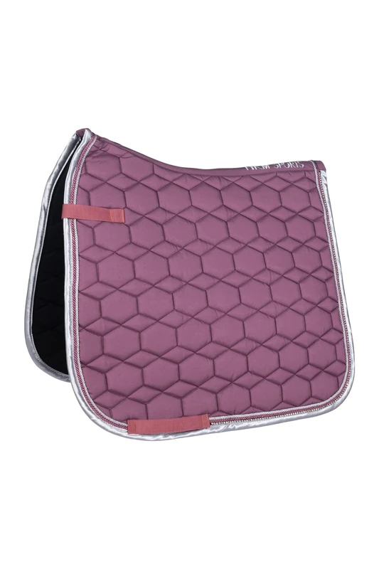 HKM Saddle pad-9125 Saddle pad 3300 Dark Purple Pony Dressage
