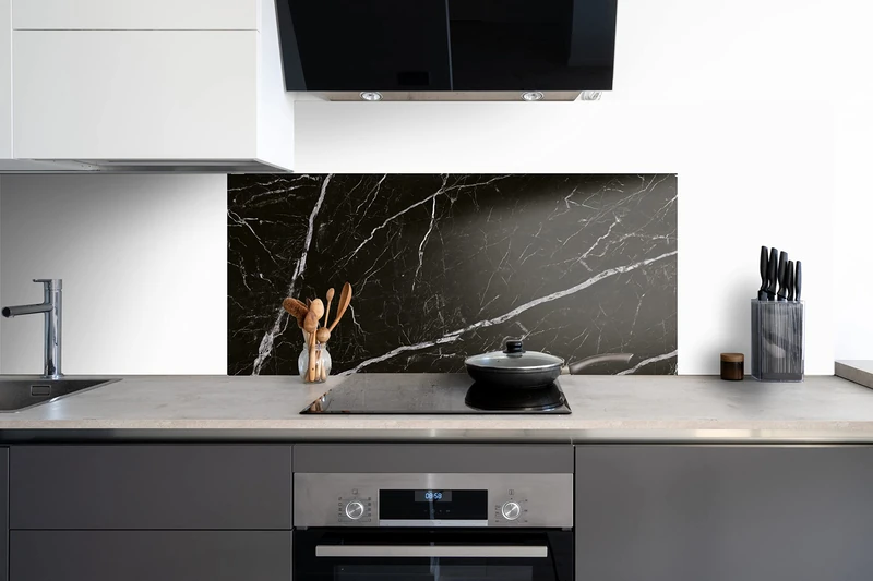 BARIDECK KI03 Shining MARQUINE Wall cladding, Black/White