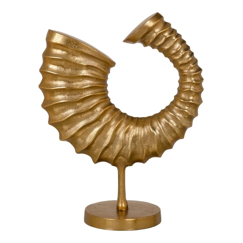 Decorative Figurine 30 x 14 x 39 cm, Gold - Image 1