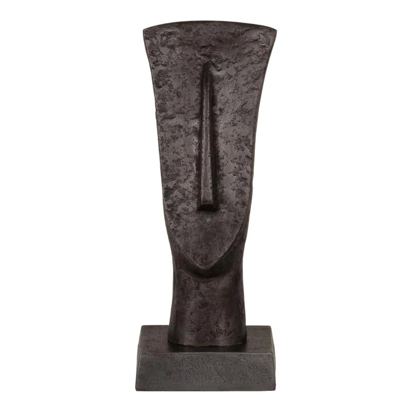 Decorative Figurine 9.5 x 8.5 x 23 cm, Grey - Image 1
