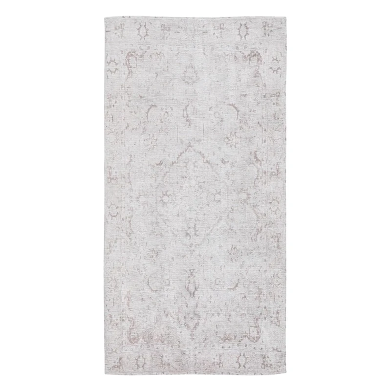 BigBuy Home Carpet 80 x 150 cm Polyester Cotton Taupé - Brand EAN: 8445146084415 - Image 1