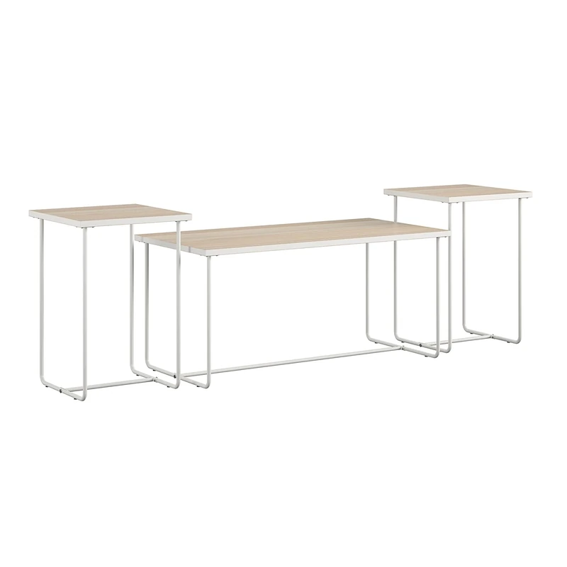 DHP Furniture Dante Nesting Tables, Natural