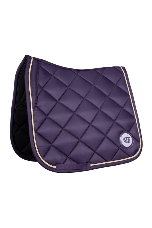 HKM Saddle Pad-13840 Saddle Pad 3300 Dark Purple PonyViels