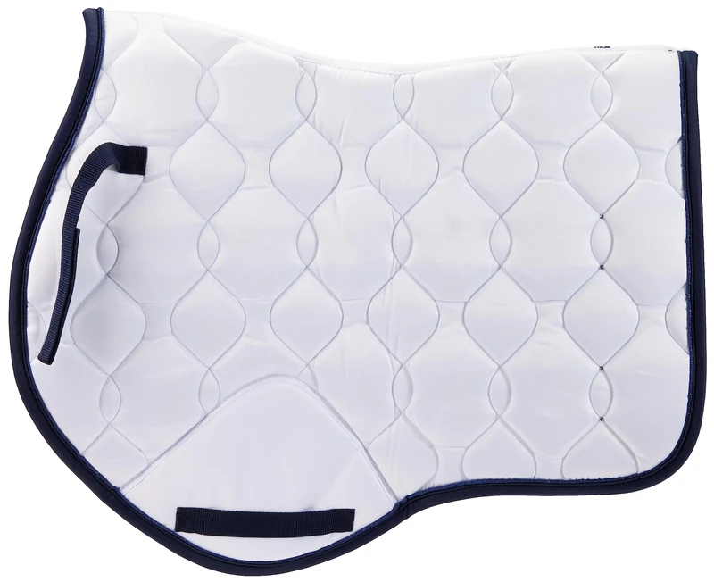 HKM Saddle Pad-14041 Saddle Pad 1200 White Eventing