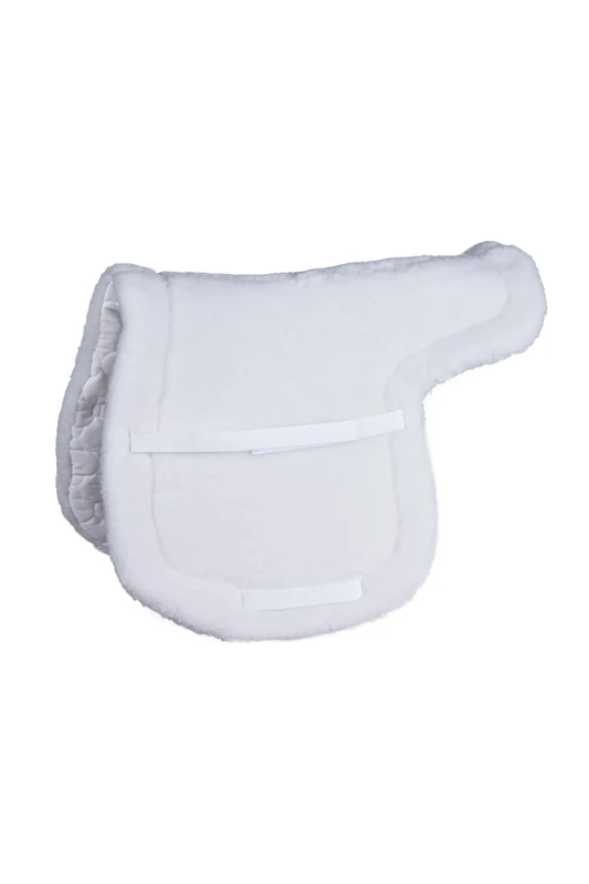 HKM Saddle Pads Hunter White 16-16,5“