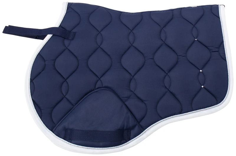 HKM Saddle Pad-14041 Saddle Pad 6900 Dark Blue PonyViels