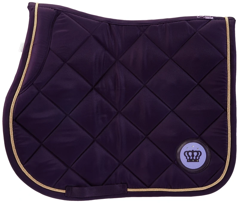 HKM Saddle Pad-13840 Saddle Pad 3300 Dark Purple Eventing