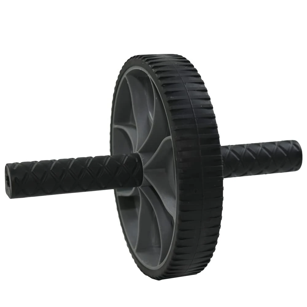 Ram® Ab Abdominal Exercise Roller Body Fitness Training Machine ABS Wheel Gym Tool Black