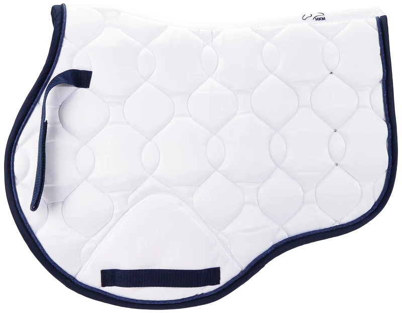 HKM Saddle Pad-14041 Saddle Pad 1200 White PonyViels