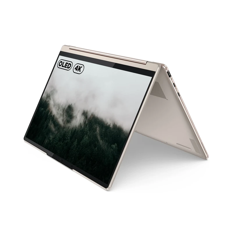 Lenovo Yoga 9 14 Inch 4K Laptop (Intel Core i7-1260P, Integrated Intel Iris Xe Graphics, 16GB RAM, 1TB SSD, Windows 11 Home) - Oatmeal, 2Y Premium Care