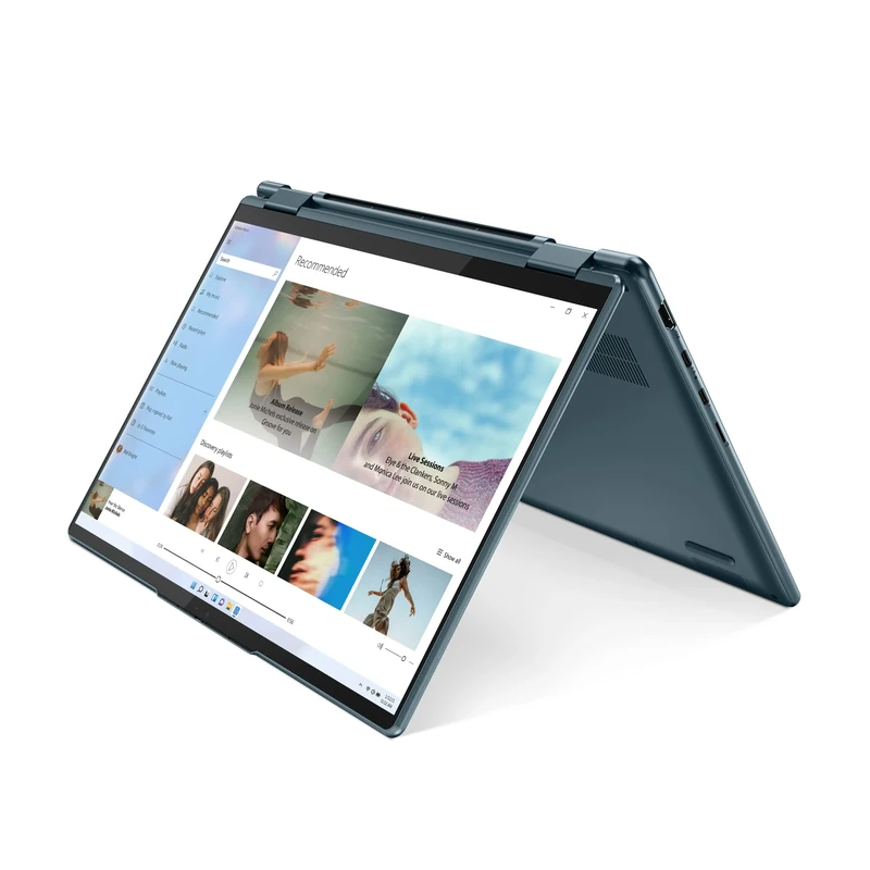 Lenovo Yoga 7 | 14-inch 2.2K 2-in-1 Laptop | Intel Core i5-1235U | 8GB RAM | 512GB SSD Digital Pen | Windows 11 Home | Stone Blue | 2Y Premium Care Included