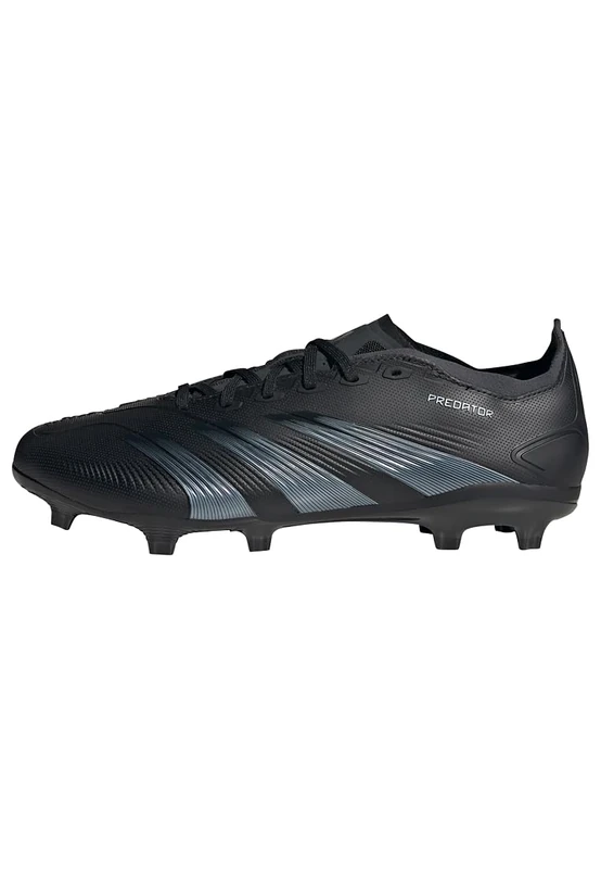 adidas Unisex Predator League Firm Ground Football Boots, Core Black/Carbon/Core Black, 11 UK