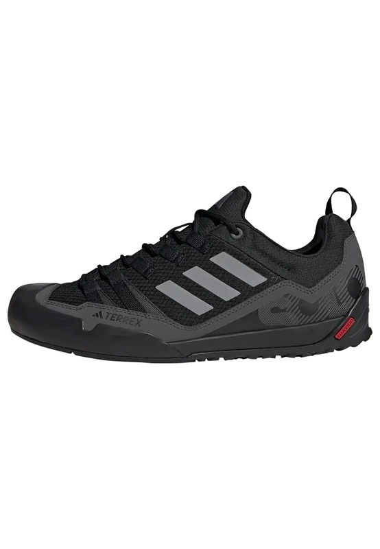 adidas Unisex Terrex Swift Solo 2.0 Hiking Shoes, Core Black/Grey Three/Grey Six, 9.5 UK