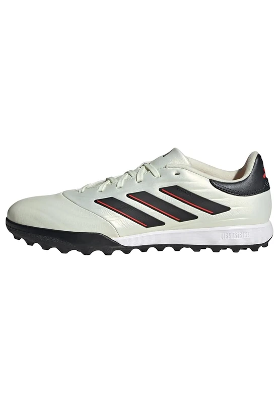 adidas Unisex Copa Pure II League Turf Boots, Ivory/Core Black/Solar Red, 7 UK