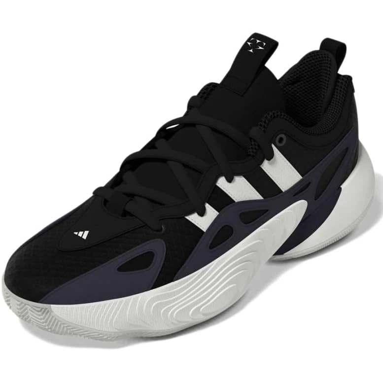 adidas Unisex Trae Young Unlimited 2 Low Trainers Basketball Shoes, core Black/Cloud White/Aurora Black, 10 UK