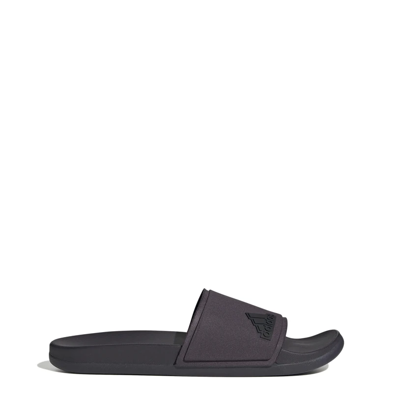 adidas Unisex Adilette Comfort Slides, aurora black/core black/aurora black, 7 UK