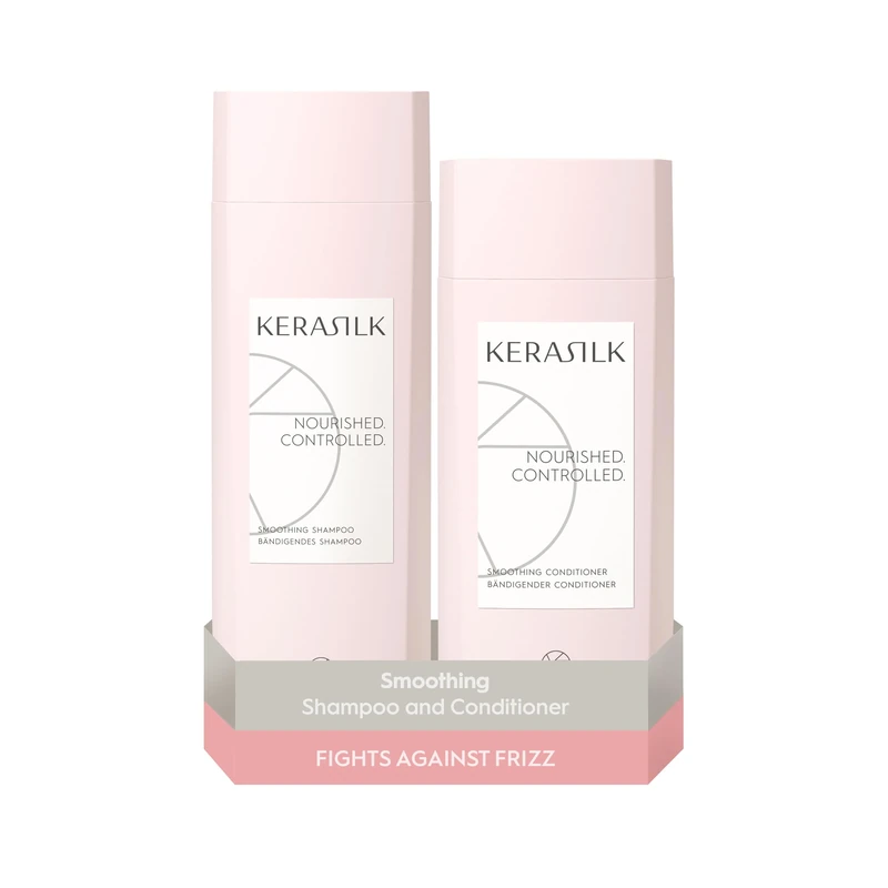 Kerasilk Smoothing Set With Smoothing Shampoo 250ml & Smoothing Conditoner 200ml
