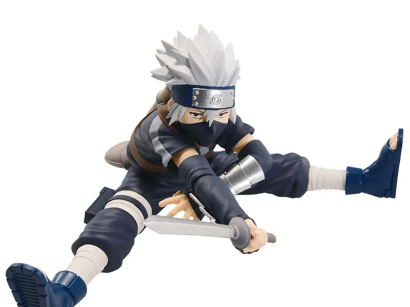 BANPRESTO BP88461 Naruto Shippuden Kakashi Hatake III Action Figure, Vibration Stars 8cm