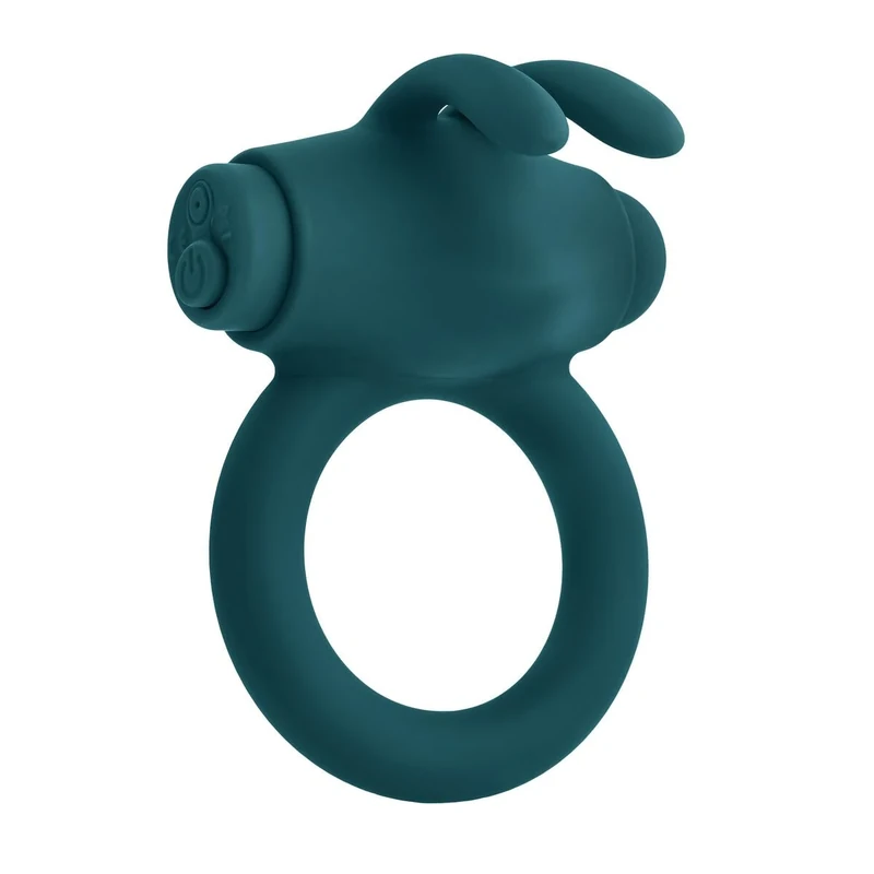 Playboy Bunny Buzzer Cock Rings Green