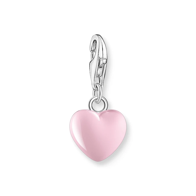 Thomas Sabo Charm Club Charm pendant heart silver Recycled 925 silver, Women, 1993-007-9