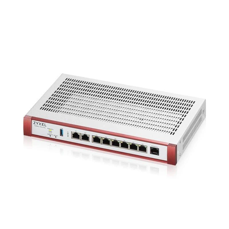 Zyxel USGFLEX200H ZyWALL High Speed Cyber Security Firewall | Hardware Only | 2x Multi-Gig 2.5G | VPN | Business Class | Up to 100 Users | Nebula Cloud Option