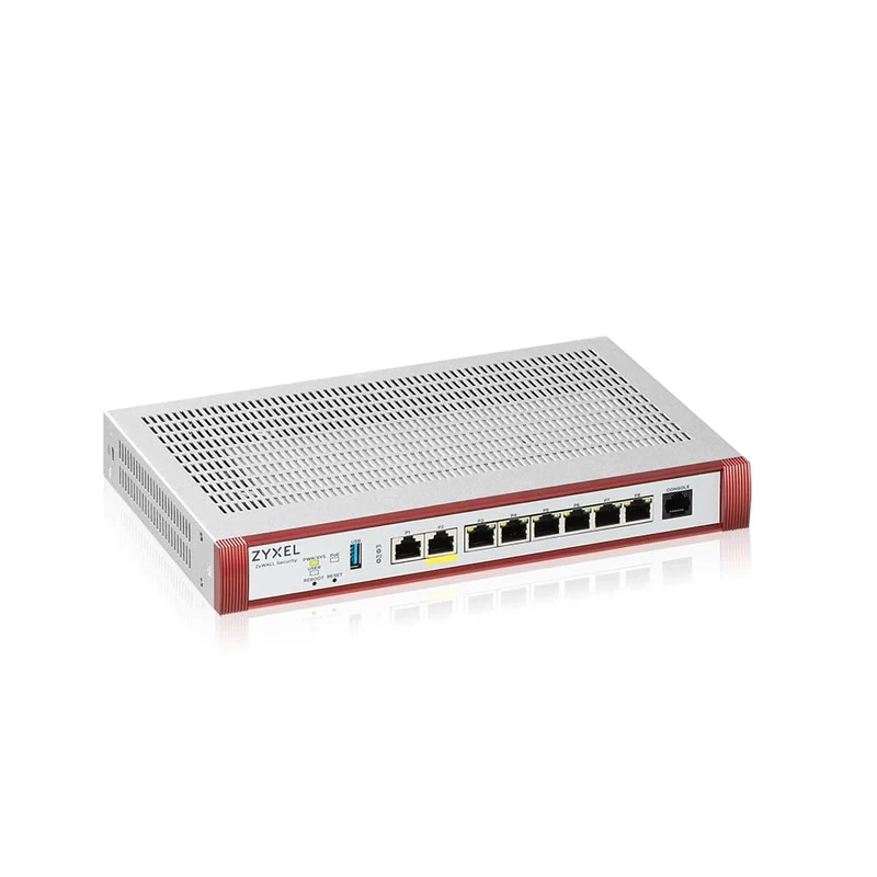 Zyxel Firewall 5.0Gbps UTM Bundled with 1 Year Security License | 2 PoE+ Ports | Recommended up to 100 Users