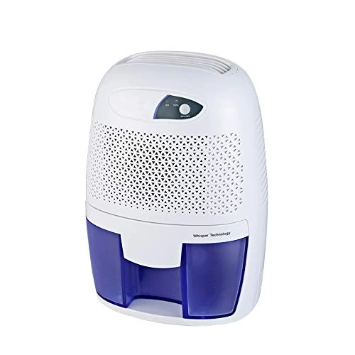 Generic Dehumidifier 600ml Portable, Suitable for Small Spaces, Quiet Operation, Auto Shut Off, 22W, White